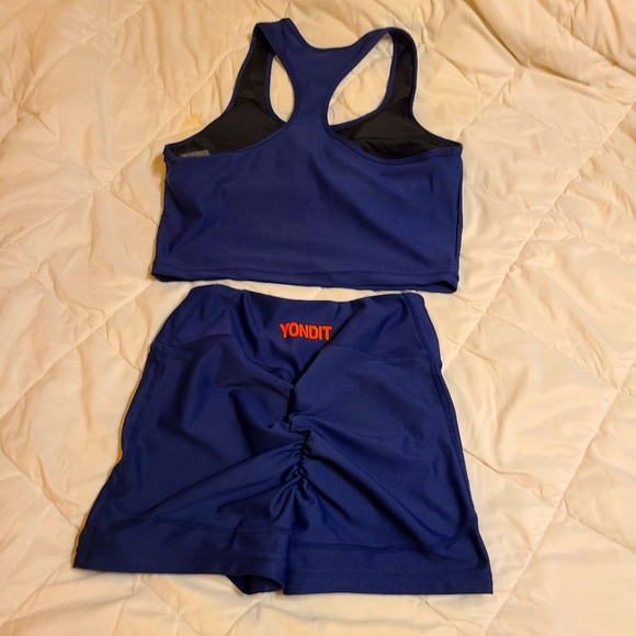 Sold.Yondit Set. Shorts and Tank - Picture 2 of 2